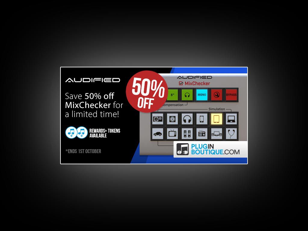 Audified MixChecker à -50%