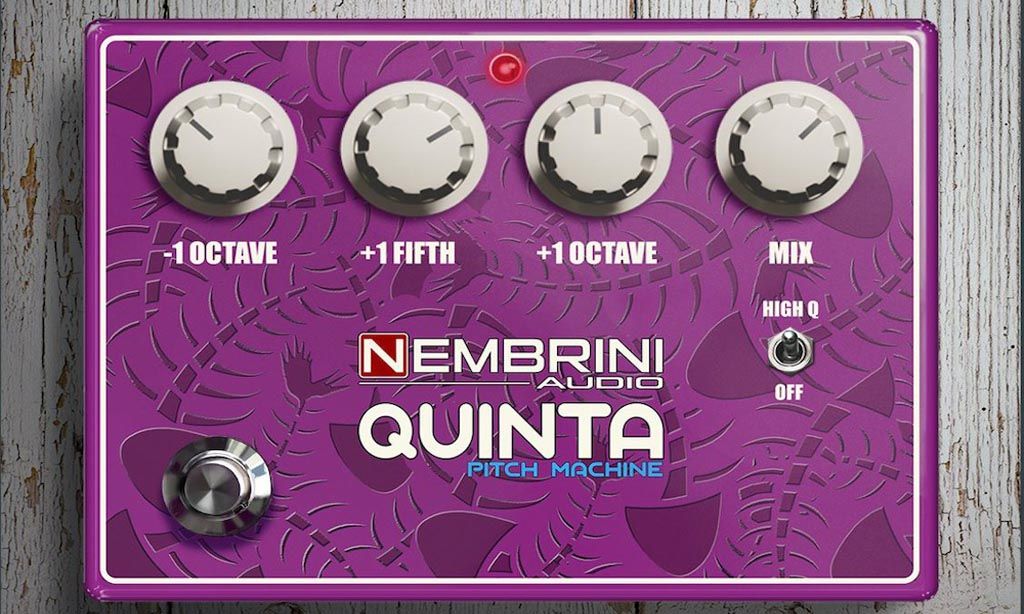 Nembrini Audio présente la pédale Quinta Pitch Machine