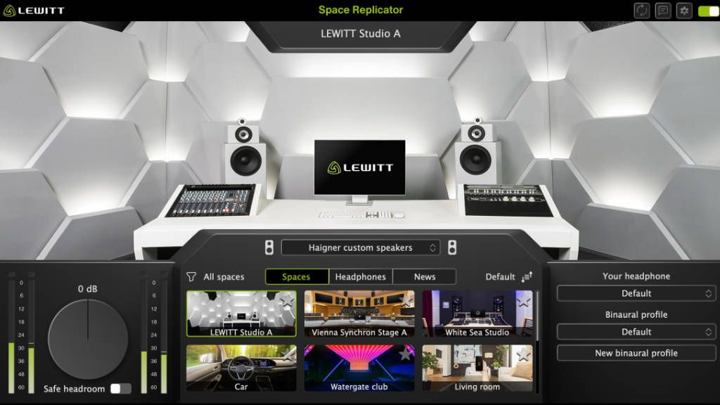 Lewitt présente le Space Replicator