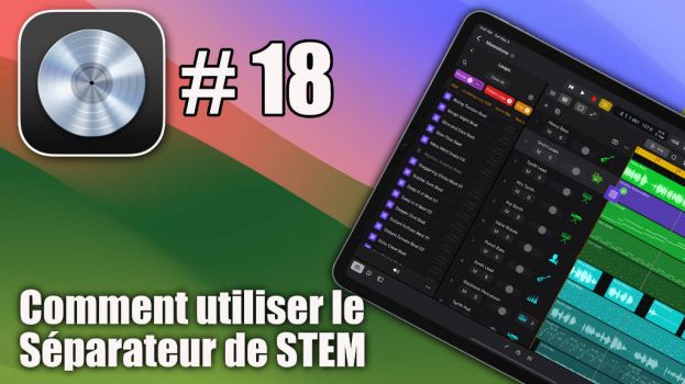 Logic Pro pour iPad : comment utiliser le séparateur de STEM