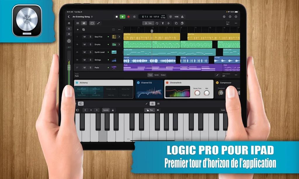 Tour d&#039;horizon de Logic Pro pour iPad !