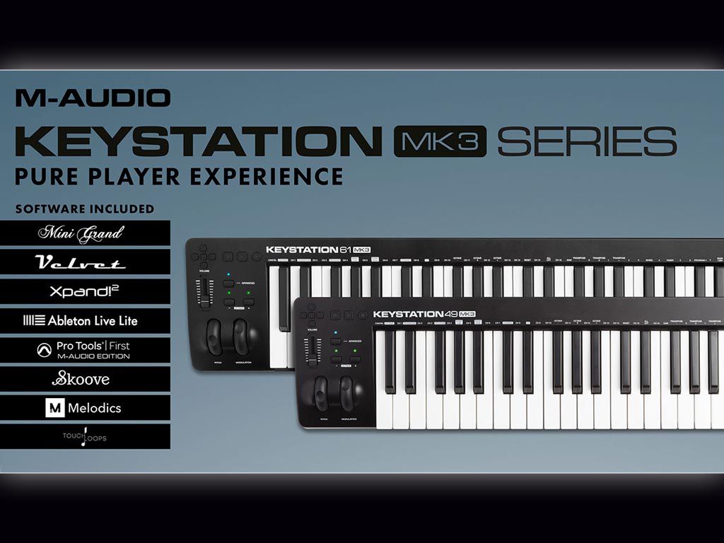 M-Audio présente la série Keystation MK3