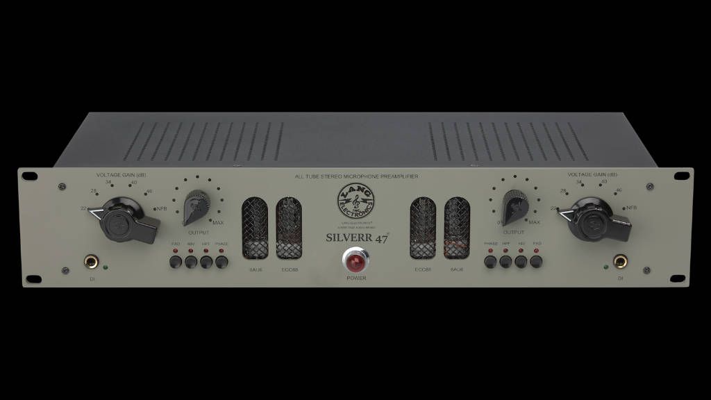 Le SILVERR 47 All Tube Stereo Microphone Preamplifier est là !