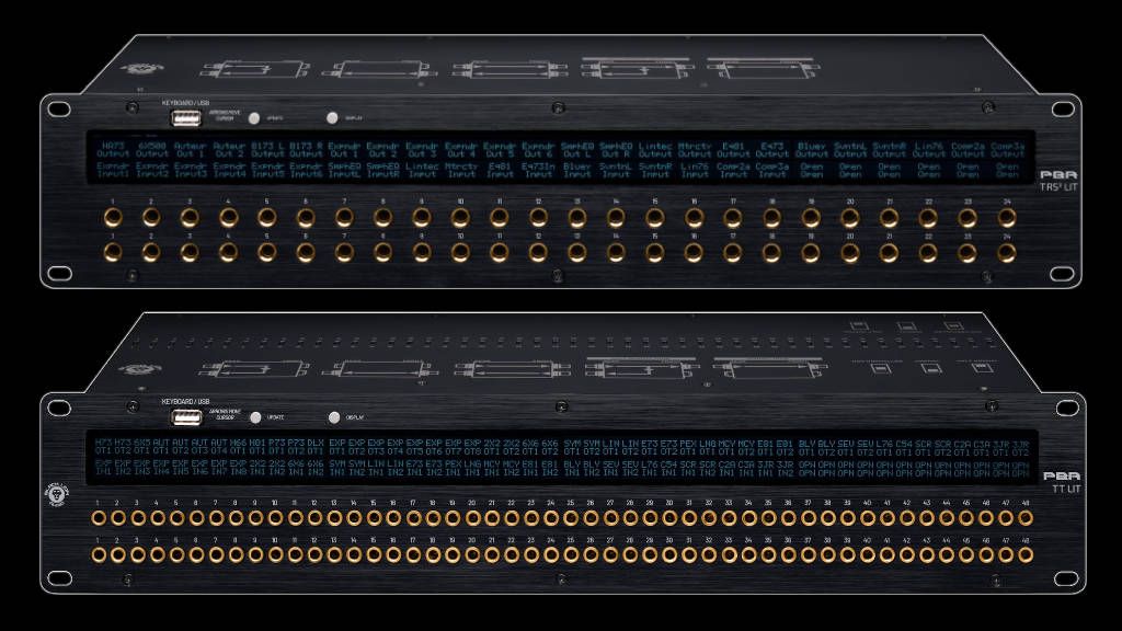 De nouveaux patchbays chez Black Lion Audio