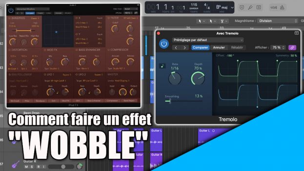 Tutoriel Logic Pro : comment faire un effet &quot;Wobble&quot; ?