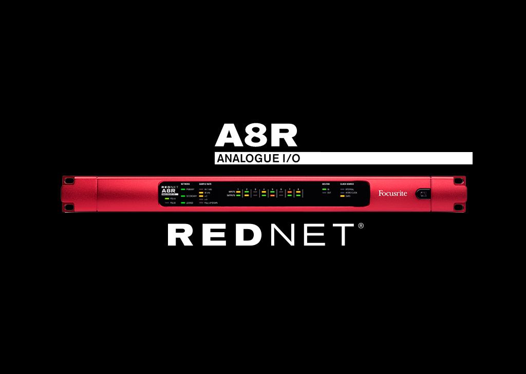 Focusrite présente la RedNet A8R