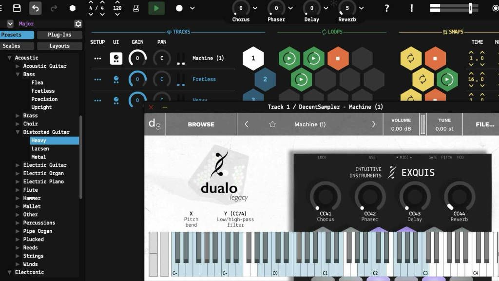 Lancement de la banque sons Exquis - Dualo Legacy