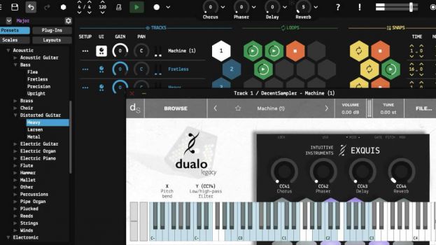 Lancement de la banque sons Exquis - Dualo Legacy