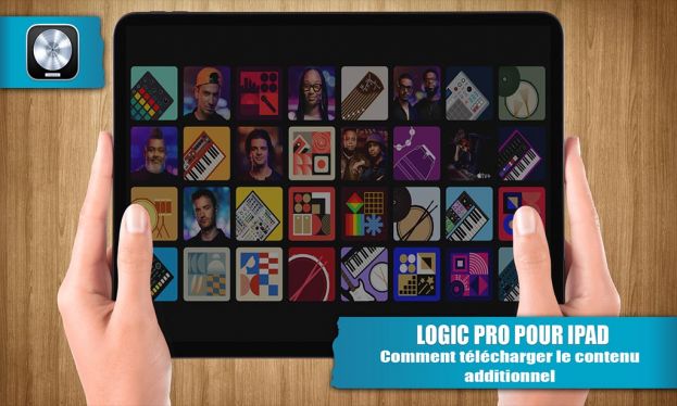 Comment télécharger le contenu additionnel dans Logic Pro pour iPad??