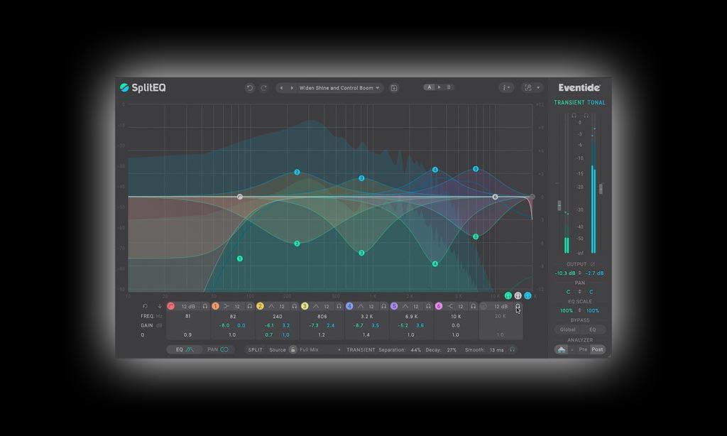 Eventide présente le SplitEQ !