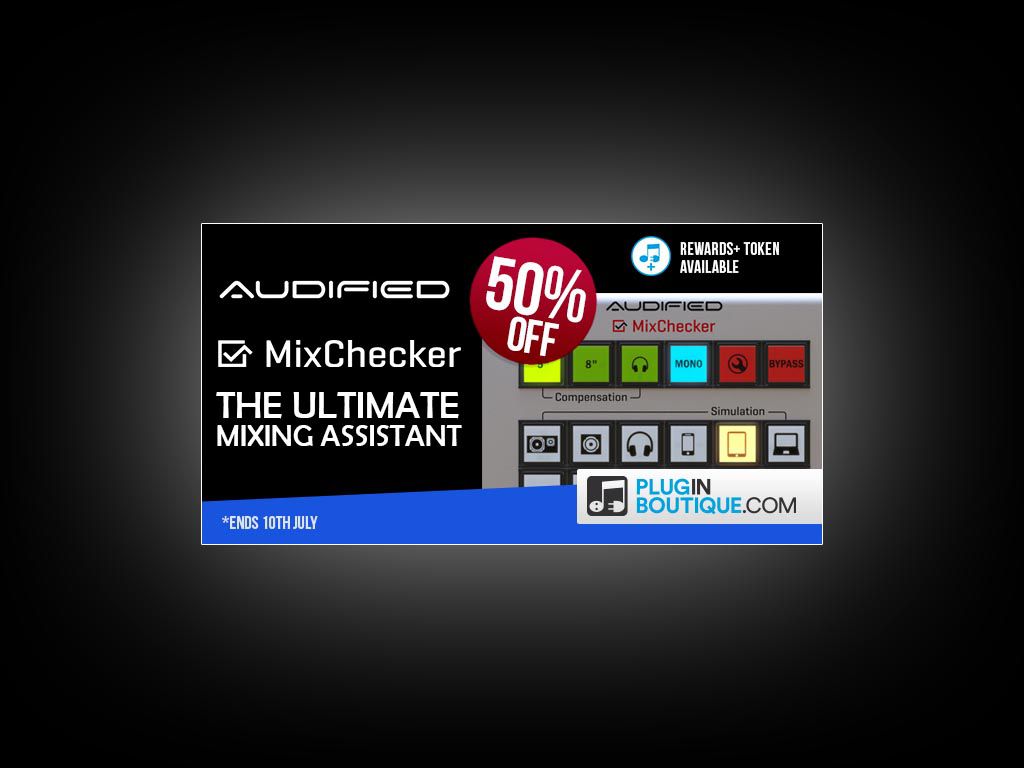 Audified MixChecker à -50%