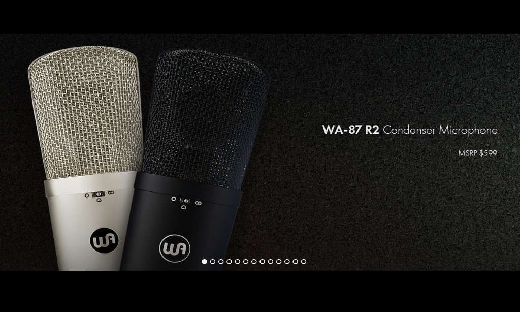 Le WA-87 R2 est arrivé chez Warm Audio !