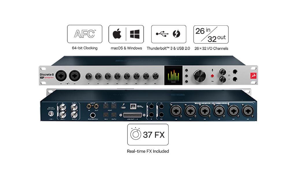 Antelope Audio présente la discrete 8 Pro Synergy Core !