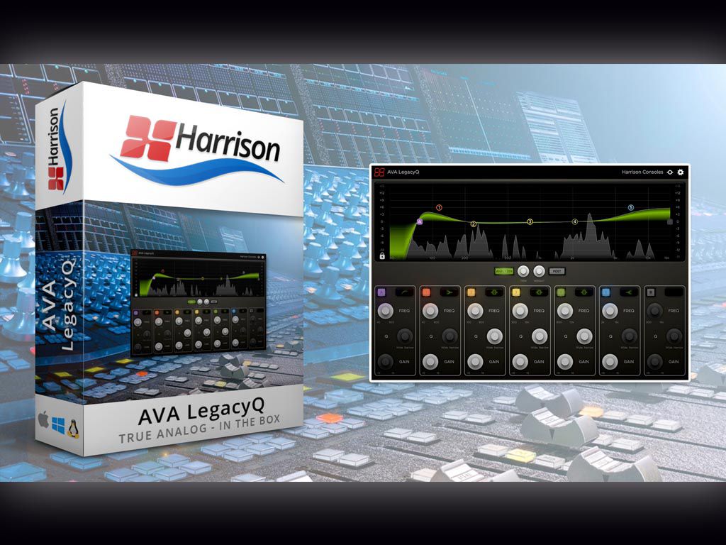 Harrison présente le plug-in AVA LegacyQ