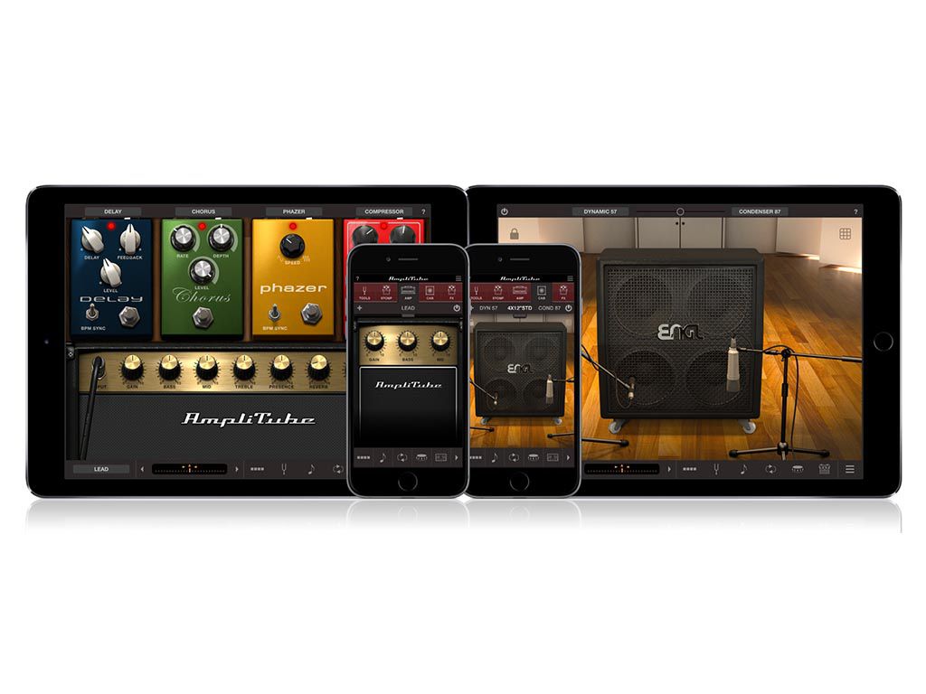 Amplitube pour iOS passe en v4.4