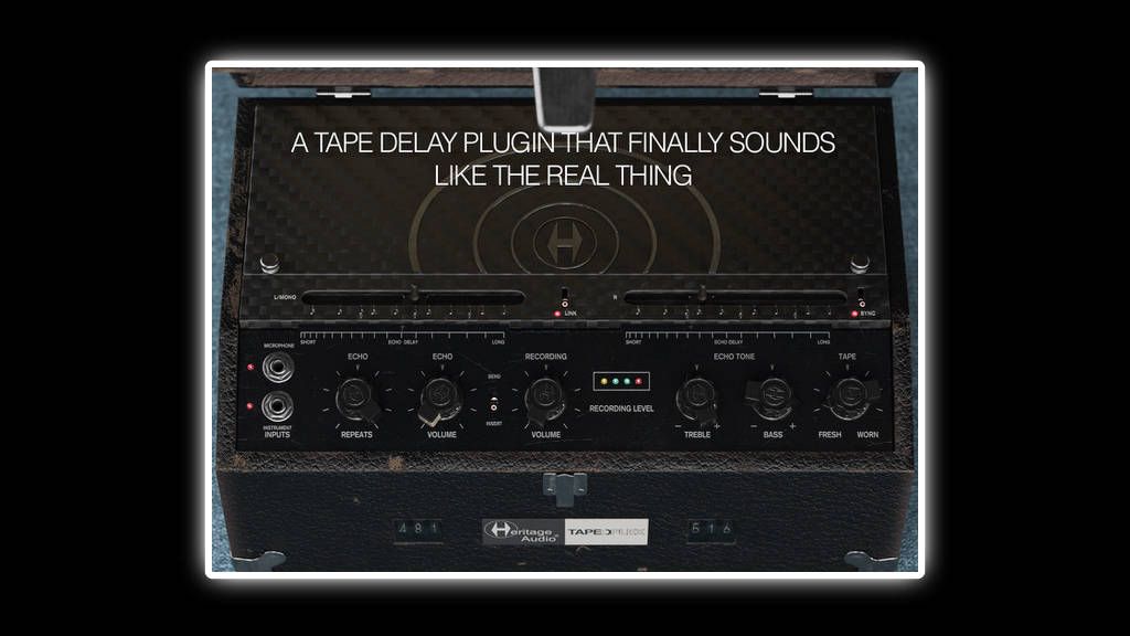 Heritage Audio présente le TAPEoPLEX