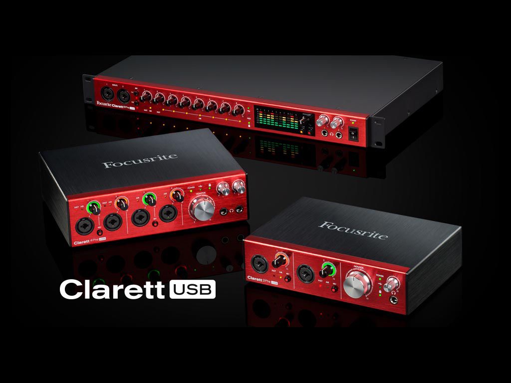 La série Clarett passe à l&#039;USB !