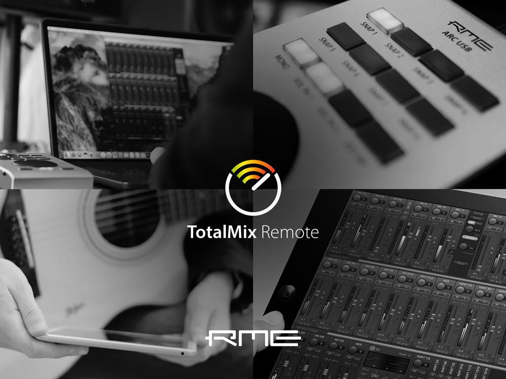 RME présente TotalMix FX 1.50
