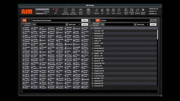 Du nouveau pour la série Hydrasynth !
