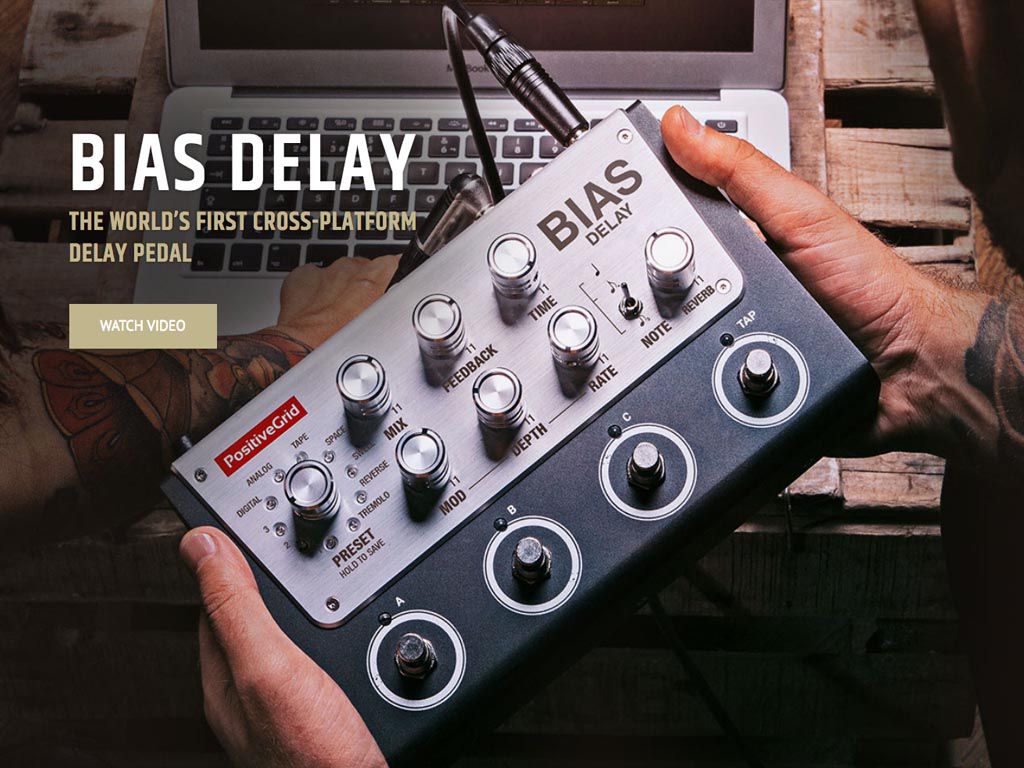 La pédale BIAS DELAY arrive !