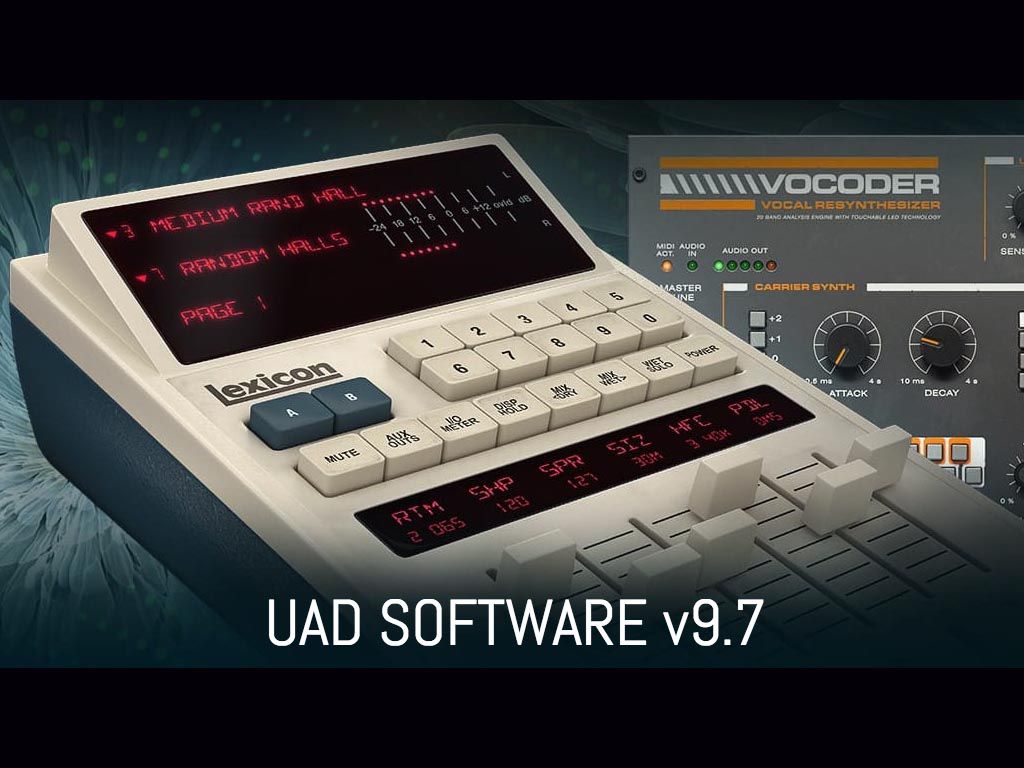 UAD Software v9.7