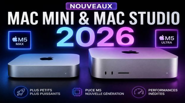 Les Mac Mini &amp; Mac Studio 2026 sont arriv&eacute;s !