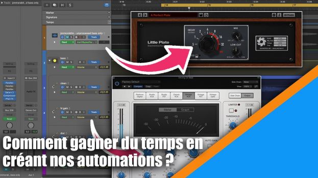 Tutoriel Logic Pro : comment gagner du temps en créant nos automations