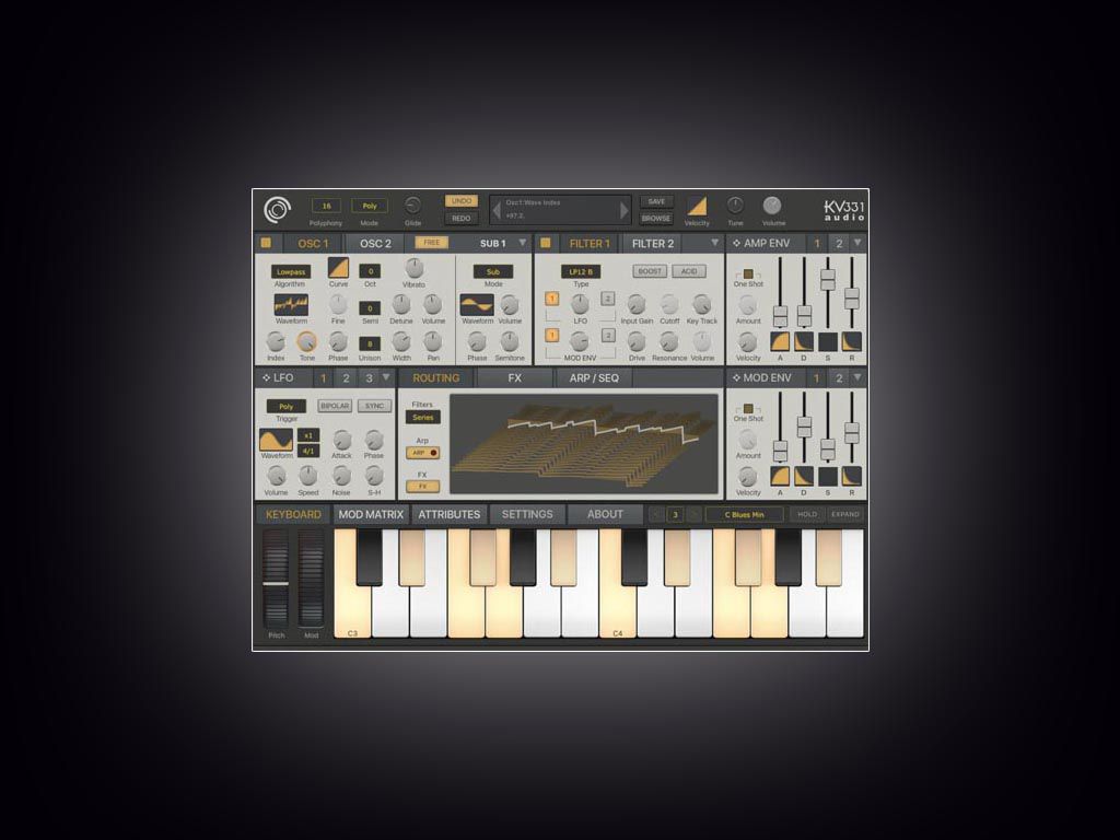 SynthMaster One iOS passe en v1.1