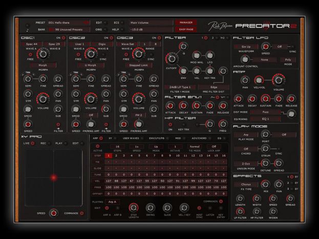 Rob Papen update son Predator en v2.1.0.3