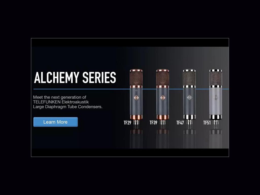 La série de micros Alchemy débarque chez Telefunken